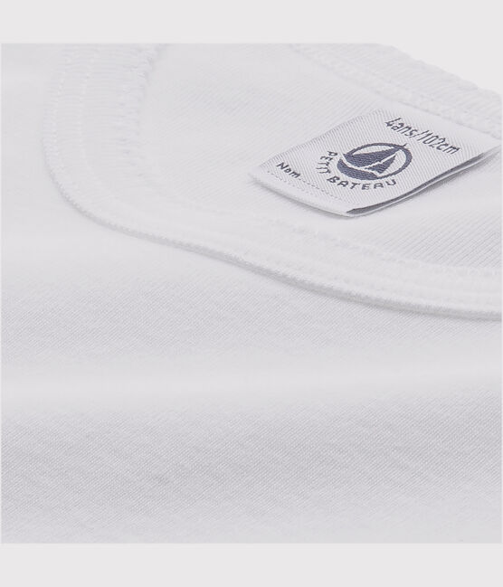 2er-Set langärmelige weiße T-Shirts für Mädchen variante 1