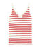 Unterhemden zur feier des 100 geburtstags des slips damen beige COQUILLE/rot TERKUIT