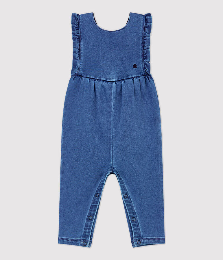 Baby-Overall aus Denim. blau