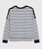Damen Sweatshirt weiss MARSHMALLOW/blau SMOKING