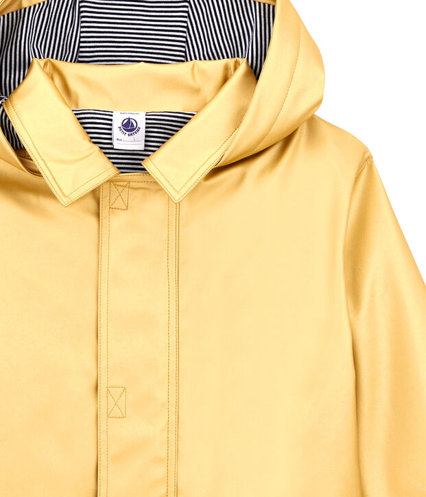 Klassische Kinder-Regenjacke gelb