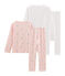 2er-Set Pyjamas für Mädchen variante 1