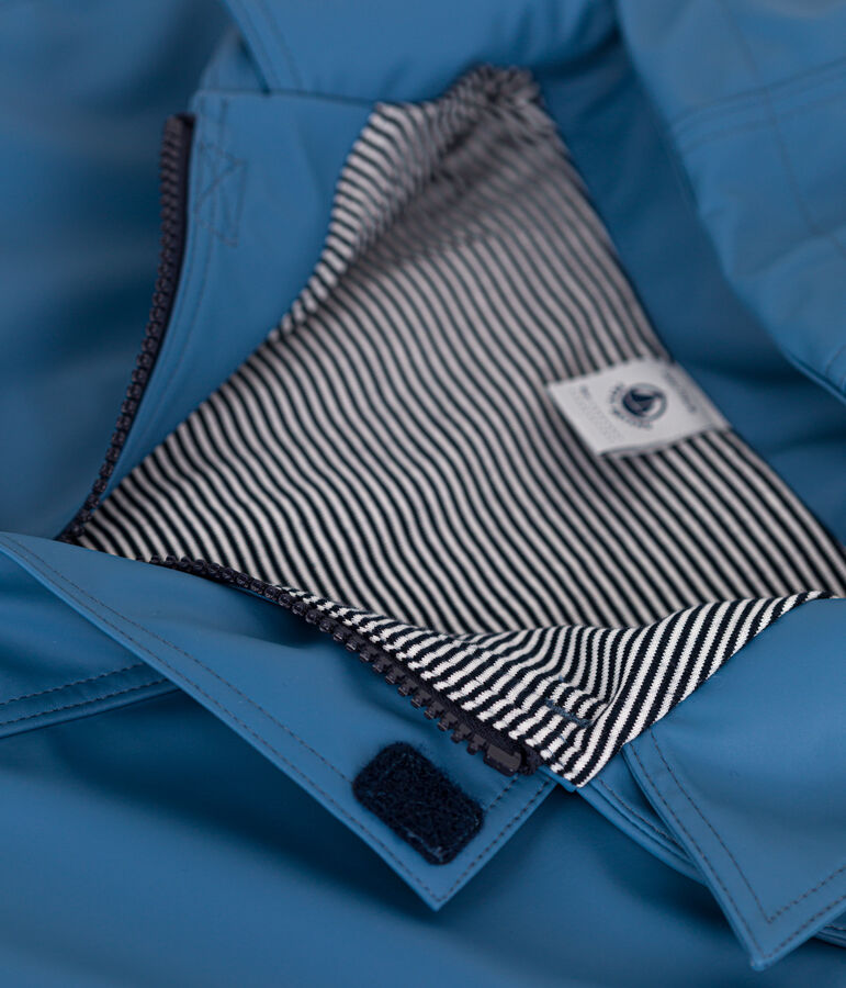 Ikonische Regenjacke f&uuml;r Kinder blau