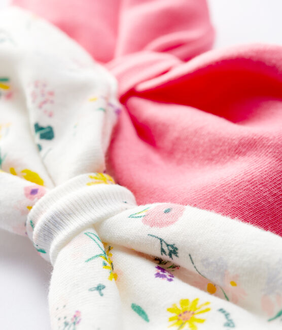 2er-Set einfarbige Baby-Haarbänder mit Printmuster für Mädchen variante 2