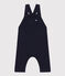 Lange Baby-Latzhose aus dichtem Jersey blau SMOKING
