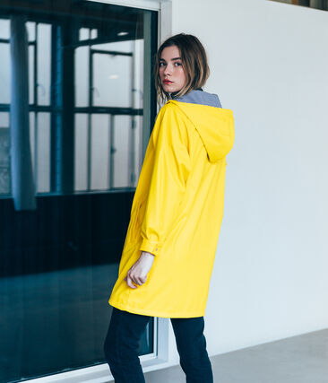 Damenregenparka Jaune Petit Bateau