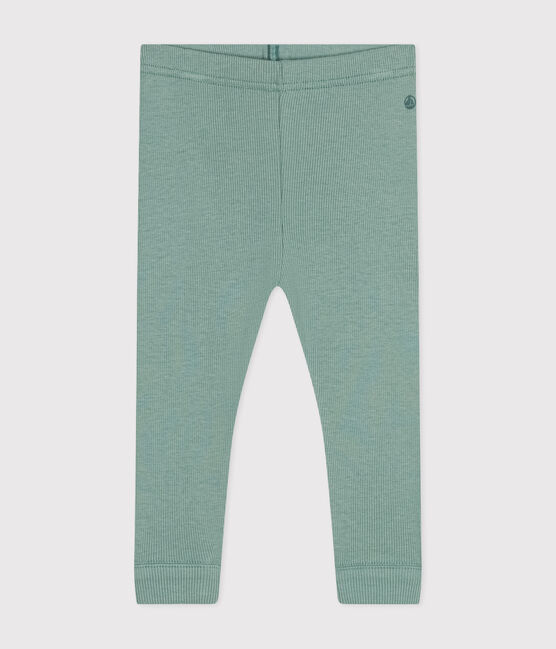 Baby-Leggings aus Baumwolle grün PAUL