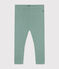 Baby-Leggings aus Baumwolle grün PAUL