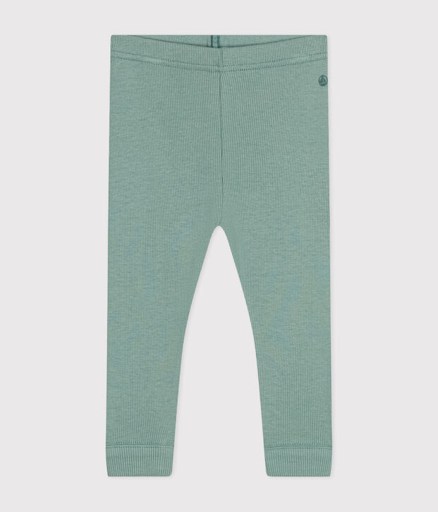 Baby-Leggings aus Baumwolle gr&uuml;n
