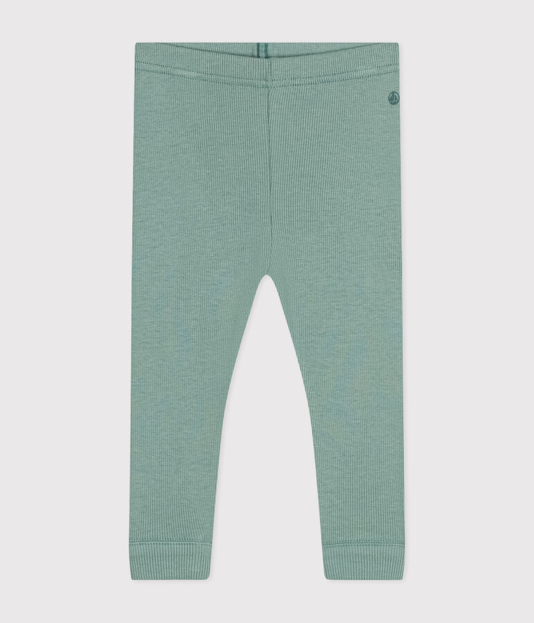 Baby-Leggings aus Baumwolle gr&uuml;n