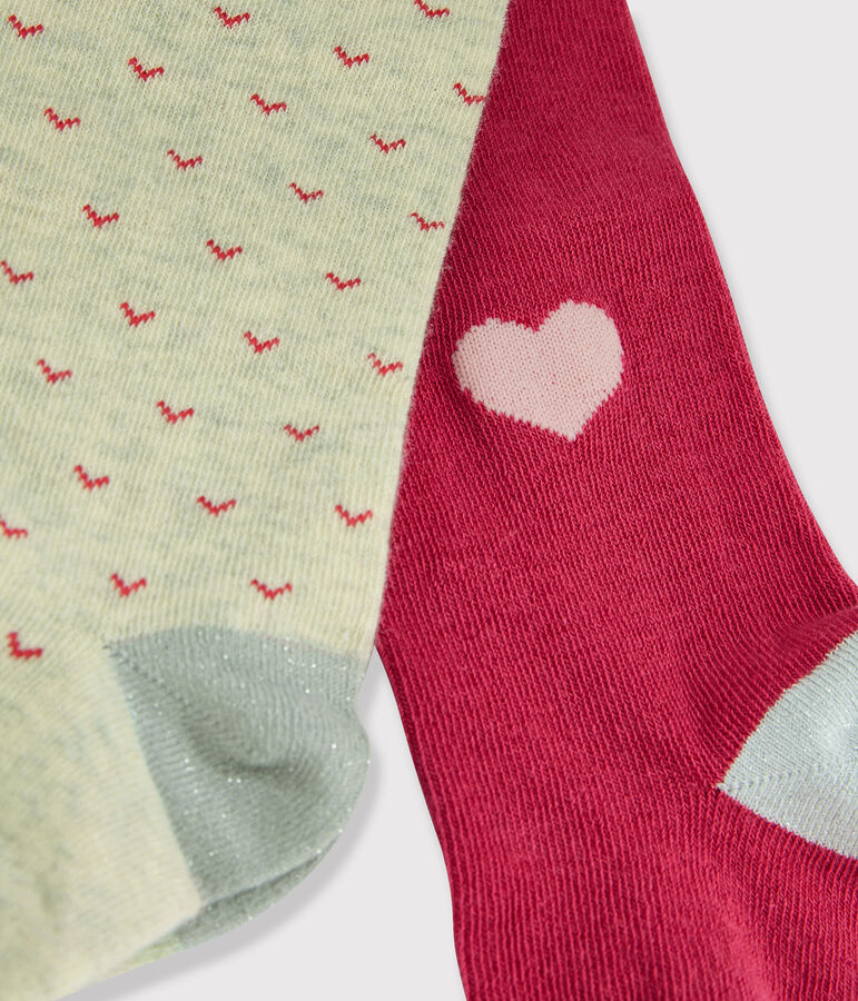 Set mit Kinderstrumpfhosen f&uuml;r M&auml;dchen vielfarbig