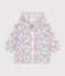 Baby-Windjacke mit UV-Schutz aus Polyester mit Blumenmuster weiss MARSHMALLOW/weiss MULTICO