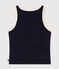 Kinder-Tanktop aus Frottee für Mädchen blau SMOKING