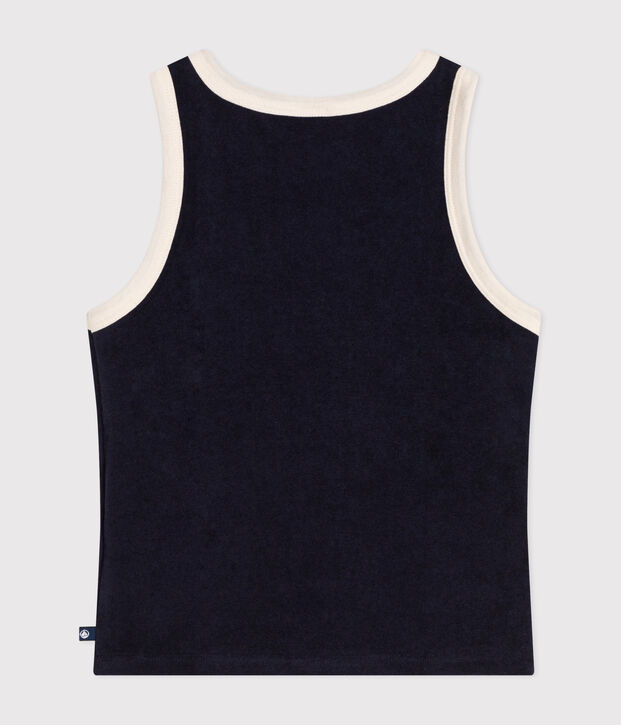 Kinder-Tanktop aus Frottee f&uuml;r M&auml;dchen SMOKING