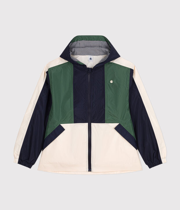 Damen-Windjacke naturfarben/vielfarbig