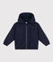 Kinder-Windjacke mit Fleece für Jungen blau SMOKING