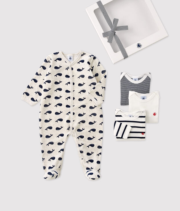 Baby-Geschenkset Walmotiv vielfarbig