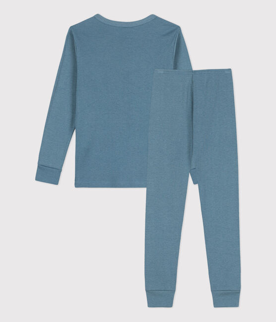 Kinderpyjama aus Baumwolle/Lyocell blau ROVER
