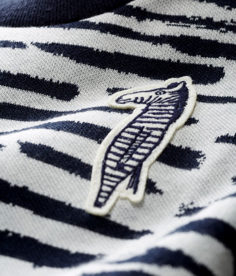 Unisex-Baby-Sweatshirt von Jean Jullien weiss/DASH CN