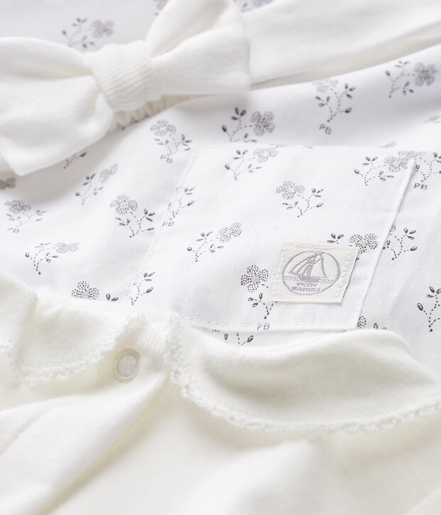 3-Teiliges ensemble baby-festtagskleidung m&auml;dchen vielfarbig