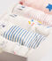 5er-Set langärmlige Baby-Bodys für Mädchen variante 1