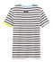 Ikonisches Damen-T-Shirt weiss/blau