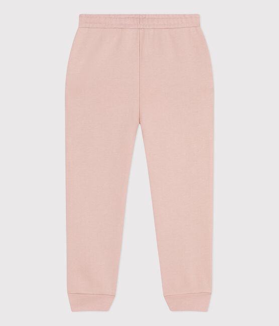 Jogginghose aus Molton für Kinder/Mädchen rosa SALINE