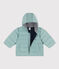 Baby-Anorak mit Fleece-Futter grün PAUL