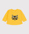 Baby-Sweatshirt aus Molton gelb DAISY