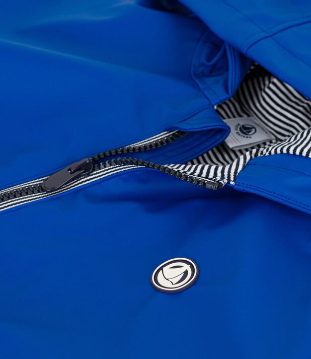Kinder-Jacke in Uni-Farbe PERSE