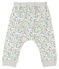 Baby-Hose aus leichtem Molton für Jungen weiss MARSHMALLOW/weiss MULTICO