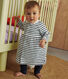 Baby-Kleid und Leggings aus Baumwolle