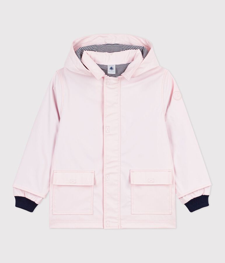 Ikonische Kinder-Regenjacke rosa