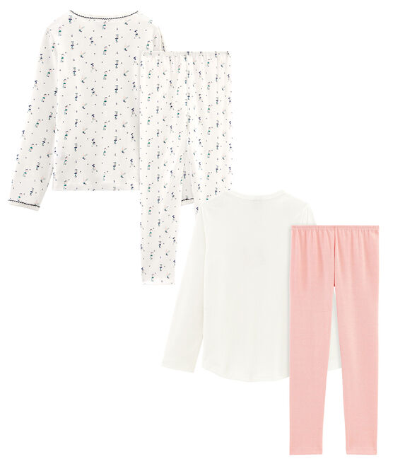 2er-Set Pyjamas für kleine Mädchen variante 1