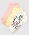 3er-Set Kindersocken für Mädchen variante 1