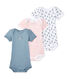 Kurzärmelige Baby-Jungen-Bodys im 3er-Set
