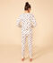 Pyjama aus Baumwolle mit Herzmotiv für Damen weiss AVALANCHE/ MULTICO