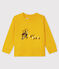 Baby-T-Shirt für Jungen gelb BOUDOR