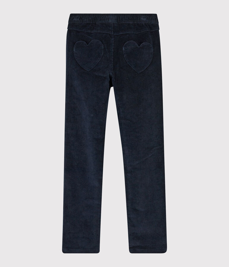 Kinder-Cordhose f&uuml;r M&auml;dchen blau