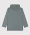 Regenjacke aus recyceltem Material und Bio-Baumwolle grün THUYA