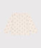 Baby-Cardigan aus Doppeljersey mit Sternenprint beige AVALANCHE/ ARGENT