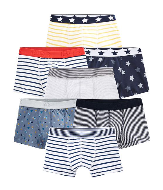 Überraschungsbeutel mit 7 Boxershorts für Jungen variante 1