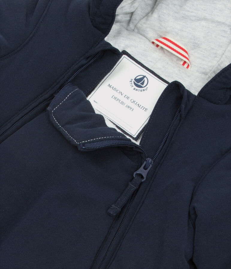 Baby-Schneeanzug aus Mikrofaser M&auml;dchen/Jungen blau