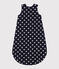 Schlafsack mit Sternenmotiv TOG 2 blau SMOKING/weiss MARSHMALLOW