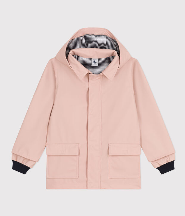 Ikonische Regenjacke f&uuml;r Kinder rosa