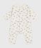 Wattierter Baby-Overall aus Baumwolle mit Pinguin-Motiv blau MILK/ SOIR