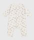 Wattierter Baby-Overall aus Baumwolle mit Pinguin-Motiv