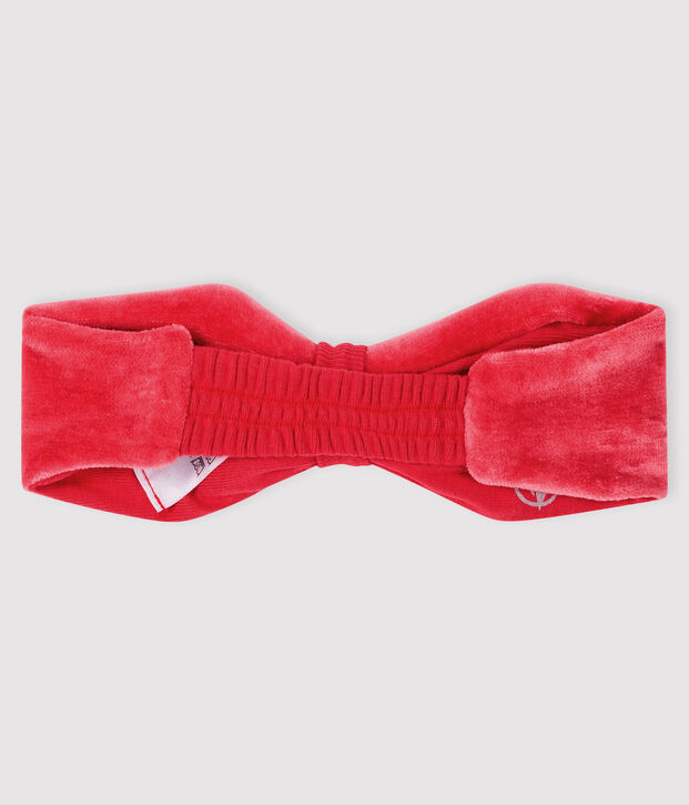 Baby-Haarband mit Knoten f&uuml;r M&auml;dchen rosa