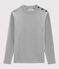 Seemannspullover Herren grau SUBWAY CHINE