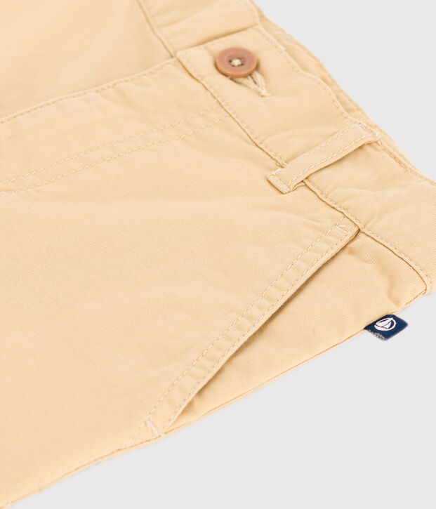 Kinder-Hose aus Chino f&uuml;r Jungen beige